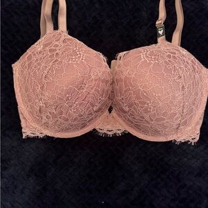Victoria's Secret Dusty Rose Lace Push-Up Bra